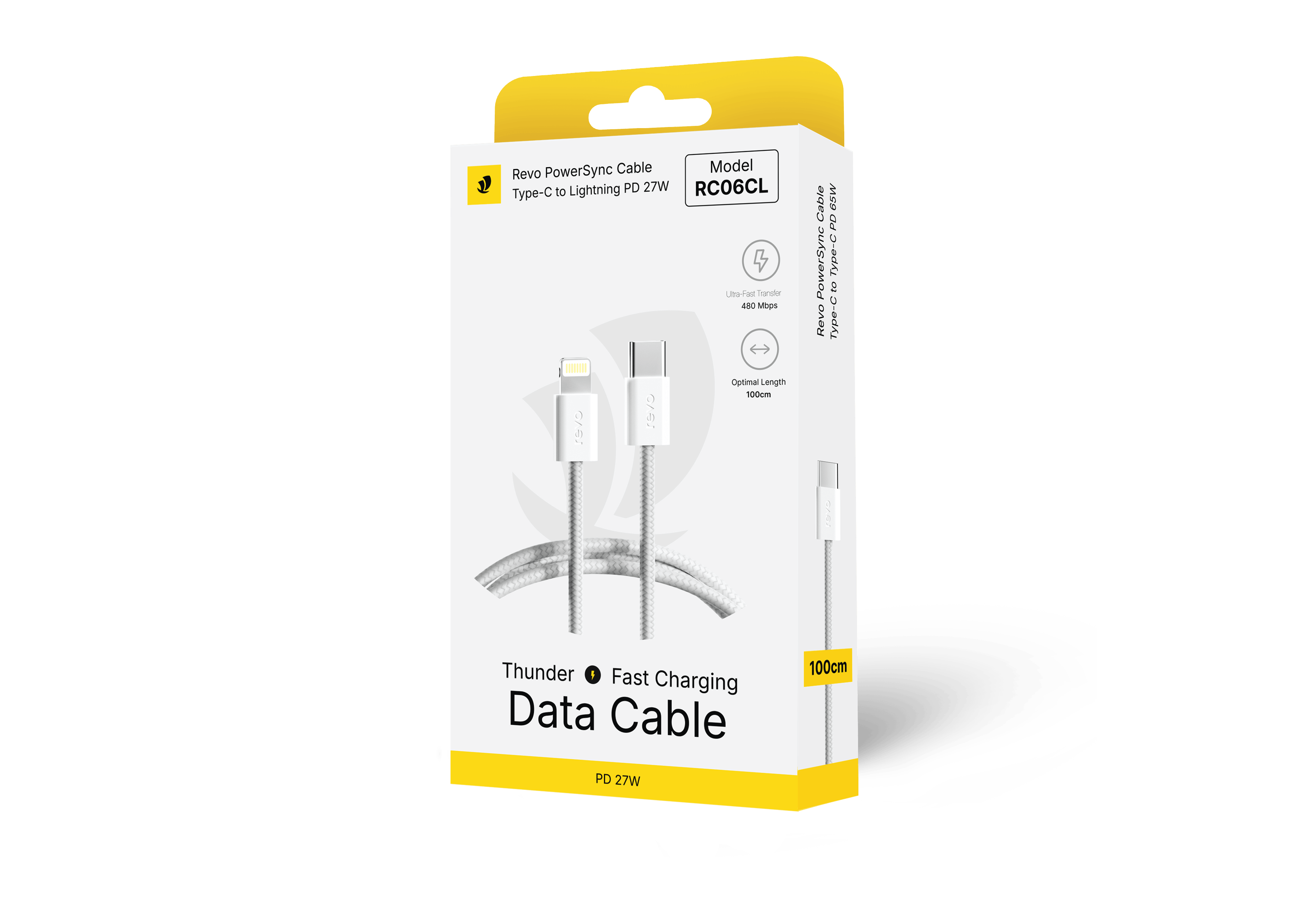 CABLE REVO RC06CL USB-C TO Lightning