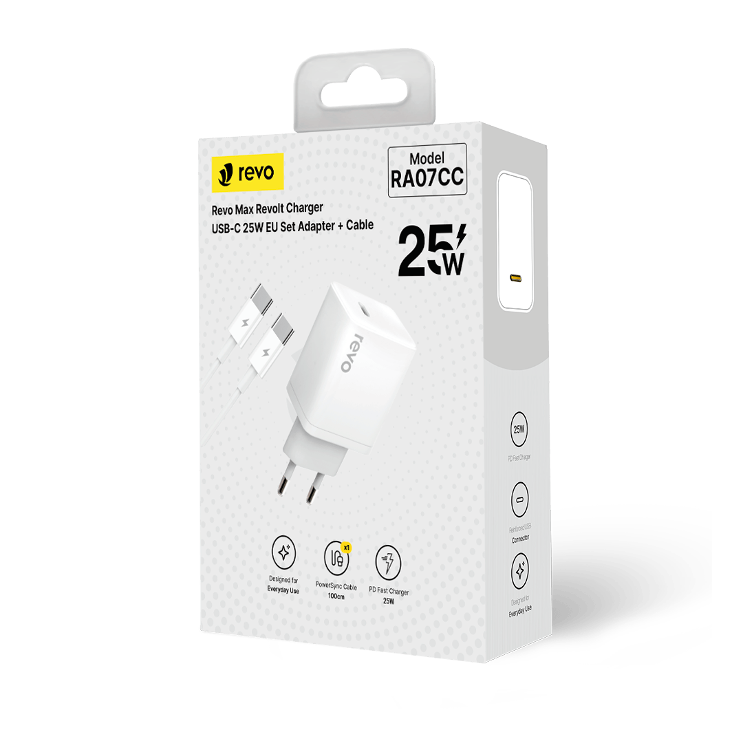 CHARGER RA07CC USB-C TO USB-C - image 1
